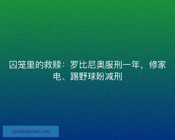 囚笼里的救赎：罗比尼奥服刑一年，修家电、踢野球盼减刑
